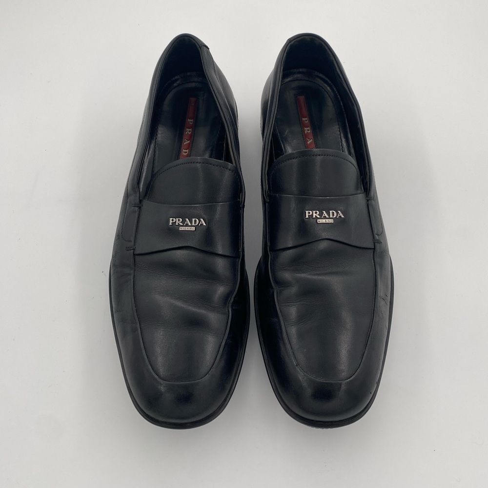 Prada Milano slip on loafers